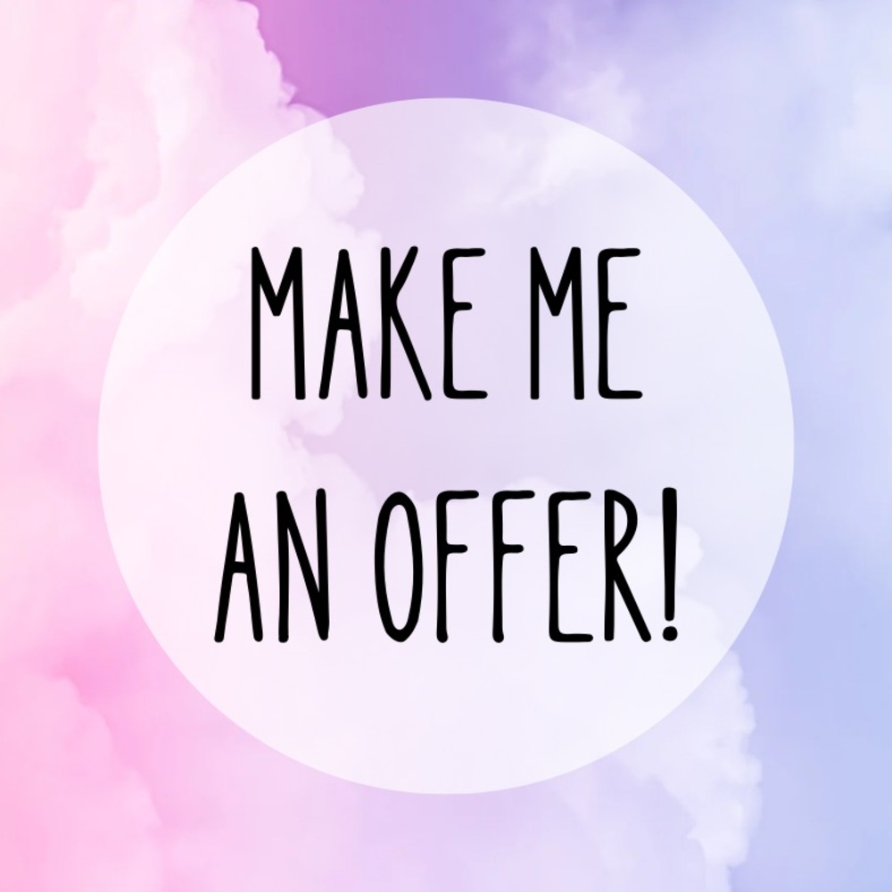 I accept offers!